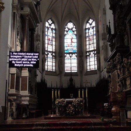 System multimedialny w katedrze